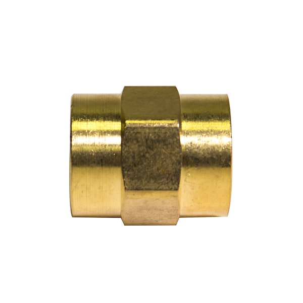 Ags Brass Coupling, Female (1/2-14 NPT), 1/bag PTU-13B - main